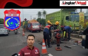 Apresiasi Aksi Cepat PUPR, LSM ABRI Kawal Langsung Perbaikan Jalan Pantura Cikampek-Jatisari