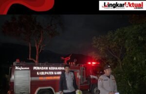 Polsek Barusjahe Laksanakan Penanganan Kebakaran Rumah Warga di Kecamatan Barusjahe