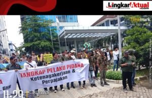 Dugaan Pelanggaran Ketenagakerjaan dan Pajak, LSM Trinusa Gelar Aksi Unjuk Rasa Desak PT Gapura Angkasa Putus Kontrak dengan PT GHM