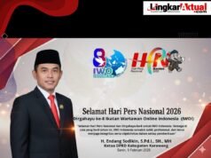 Dirgahayu ke-8 IWO Indonesia, Ketua DPRD: Pers Harus Tetap Objektif dan Profesional