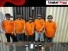 Lima Pria Diamankan Satresnarkoba Polres Tanah Karo, Sabu Hampir 8 Gram Disita