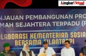 Wamensos Agus Jabo Tinjau Langsung Pembangunan Rumah Sejahtera Terpadu di Purwasari Magelang