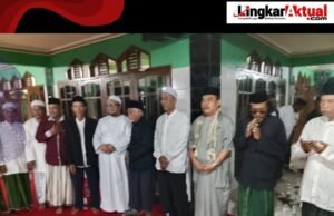 Perayaan Isra Mi’raj di Masjid Jamie Assyafa’ah Kp Pamahan Membludak, Jama’ah Hadiri Penceramah dan Qori’ah