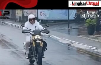 Gubernur Jawa Barat Dedi Mulyadi Kembali Mencuri Perhatian Publik, Tuntaskan Pengecekan Jalan Provinsi dengan Unik Gunakan Sepeda Motor