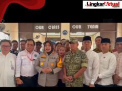 Kapolres Metro Bekasi Bersama Forkopimda Sikat Habis Peredaran Obat Keras Daftar G di Kp. Kavling Cikarang Kota