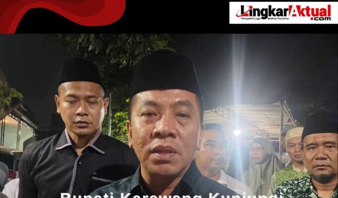 Bupati Karawang Kunjungi Rumah Duka Korban Kecelakaan Kontainer Terbalik di Perum Citra Kebun Mas (CKM) Karawang