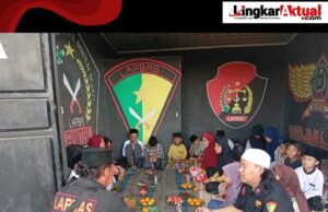 DPAC LAPBAS Kecamatan Rajeg Gelar Santunan Yatim & piatu Dikantor DPAC LAPBAS Rajeg