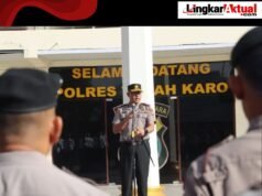 Kapolres Tanah Karo Perintahkan Cek Urine Mendadak, 30 Personel Dinyatakan Negatif Narkoba