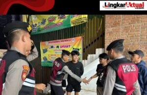 Jaga Kondusivitas Malam Hari, Detasemen Perintis Ditsamapta Baharkam Polri Gelar Patroli Dialogis di Titik Rawan