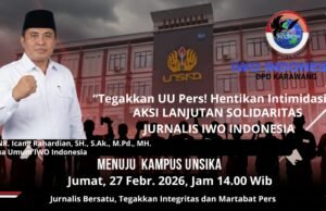 Belum Ada Permintaan Maaf Resmi Rektor, IWO Indonesia Instruksikan Aksi Lanjutan Nasional di UNSIKA