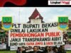 Plt Bupati Bekasi Dinilai Lakukan Pembohongan Publik : Janji Transparansi Audit BUMD Hanya Isapan Jempol & Goroh Belaka