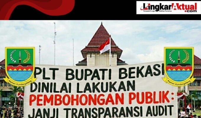 Plt Bupati Bekasi Dinilai Lakukan Pembohongan Publik : Janji Transparansi Audit BUMD Hanya Isapan Jempol & Goroh Belaka