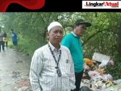 Tanggapi Keluhan Warga, Camat Rajeg Oman Apriaman Kerahkan Tiga Pilar Bersihkan Sampah di Desa Mekarsari