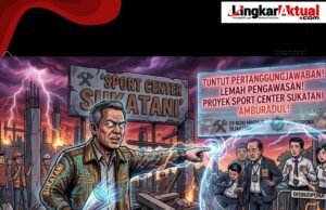 Lemahnya Pengawasan Proyek Sport Center Sukatani Sehingga Amburadul, Karno Jikar Geram, Menuntut CV. Rizki Makmur Sejahtera dan Disbudpora