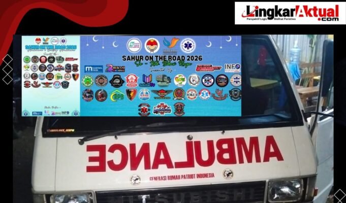 Relawan Ambulance Se-Kabupaten Bekasi Gelar Sahur On The Road di Rumah Sakit