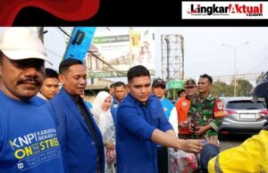 Bantu Kenyamanan Pemudik, KNPI Kabupaten Bekasi Kembali Dirikan Posko Mudik Lebaran 2026