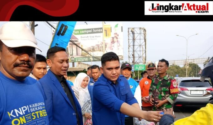 Bantu Kenyamanan Pemudik, KNPI Kabupaten Bekasi Kembali Dirikan Posko Mudik Lebaran 2026