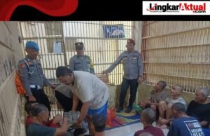 Pawas dan Padal Polres Tanah Karo Halal Bihalal Bersama Tahanan