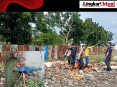 Warga Dikejutkan Penemuan Mayat Laki-laki di Belakang Pasar Anatama Warung Satu Karangbahagia Kabupaten Bekasi