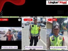 Humas Polres Karo Real Time Update Arus Lalin Selama Ops Ketupat Toba 2026