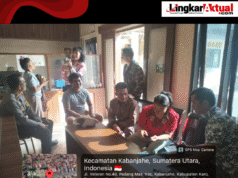 Satres PPA & PPO Polres Tanah Karo Serahkan Bayi kepada Ayah Kandung