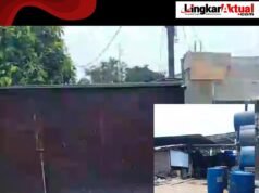 Diduga Ilegal! Gudang Produksi Tiner dan Spiritus di Kedungpengawas Babelan Disorot, Limbahnya Ancam Lingkungan Warga