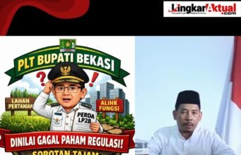 Samanhudi (Kijaga Kali) Secara Tegas Plt Bupati Bekasi Dinilai Gagal Paham Regulasi, Pernyataan Soal Perda LP2B Tuai Sorotan Keras