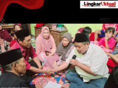 Jajaran Redaksi Media Lingkaraktual.com Bersama Keluarga Besar Saung Naga Hitam Ucapkan Selamat Menempuh Hidup Baru Kepada Yakub Alias Singa dan Pasangan