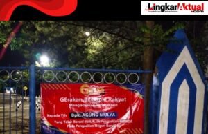 Apresiasi Kejujuran Kabid PSDA di Sidang Tipikor, Spanduk “Terima Kasih Agung Mulya” Bertebaran di Bekasi
