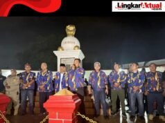 Memperingati Hari Ulang Tahun (HUT) Ke 19 Thn, Dewan Pimpinan Pusat (DPP) LSM Laskar NKRI Menggelar Kegiatan Napak Tilas Di Tugu Poklamasi Dan Lanjut Ke Monumen Rawa Gede