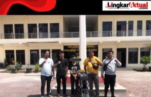 Subuh-Subuh, Pencuri RX King Dibekuk Satreskrim Polres Karo, di Depan Kesling Kabanjahe