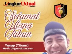 Segenap Jajaran Redaksi Media Lingkaraktual.com Ucapkan Selamat Ulang Tahun untuk Yusup (Tibum), Doakan Sukses dan Keberkahan di Usia Baru