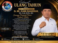 Hari Ulang Tahun Dr. Icang Rahardian, IWOI Karawang Sebut Sosok Inspiratif dan Pemersatu