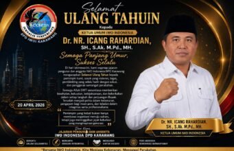 Hari Ulang Tahun Dr. Icang Rahardian, IWOI Karawang Sebut Sosok Inspiratif dan Pemersatu