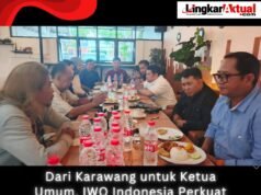 Ulang Tahun Ketua Umum IWO Indonesia di Karawang, Momentum Hangatkan Solidaritas Organisasi