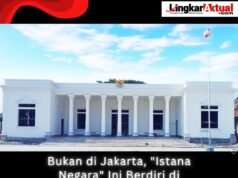 Bukan di Jakarta, “Istana Negara” Ini Berdiri di Desa Karang Mukti