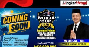 Ramaikan Sepak Bola Wurja Cup 2026 Di Brebes Selatan, Hadiah Tembus Rp50 Juta