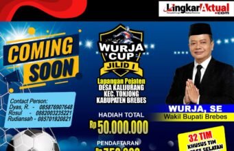 Ramaikan Sepak Bola Wurja Cup 2026 Di Brebes Selatan, Hadiah Tembus Rp50 Juta