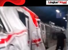KRL dan KA Argo Bromo Anggrek Tabrakan di Stasiun Bekasi Timur, Empat Orang Dikabarkan Meninggal Dunia