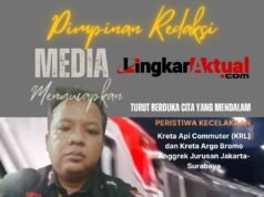Pimpinan Redaksi Media Lingkaraktual.com Sampaikan Duka Mendalam Atas Kecelakaan KRL dan KA Argo Bromo Anggrek