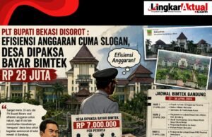 Plt Bupati Bekasi Disorot : Efisiensi Anggaran Cuma Slogan, Desa Dipaksa Bayar Bimtek Rp 28 Juta
