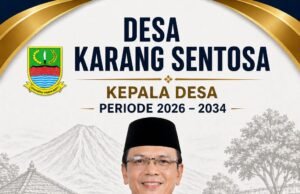 Ahmad Surachman, S.Pd Siap Maju Pilkades Karang Sentosa 2026–2034, Usung Desa Madani dan Transparan