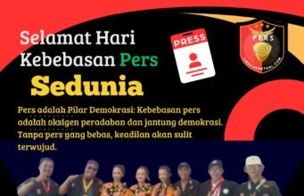 Jajaran Redaksi Media Lingkaraktual.com Mengucapkan Selamat Hari Kebebasan Pers Sedunia