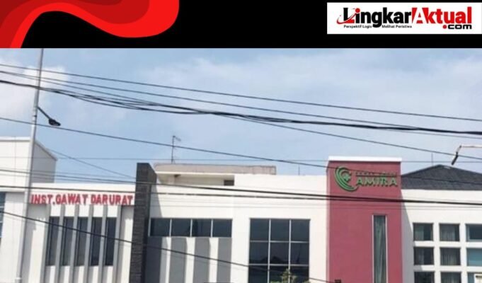 Sungguh Miris Ya!!! Rumah Sakit Amira Purwakarta, Diduga Sengaja Kibarkan Bendera Merah Putih Dalam Keadaan Robek dan Kusam