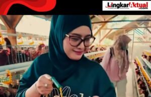 Bupati Pangandaran Citra Pitriyami Tinjau Langsung Peternakan Ayam Petelur Miliknya di Desa Karangbenda Kecamatan Parigi