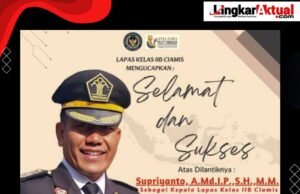 Keluarga Besar Polda Jabar Mengucapkan Selamat Ulang Tahun yang Ke-51 Kepada Kalapas Ciamis Supriyanto, A.Md. IP., S.H., M.M