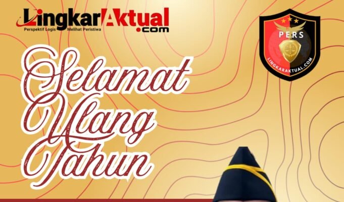 Segenap Jajaran Redaksi Media Lingkaraktual.com Mengucapkan Selamat Ulang Tahun Ke-51 Kepada Kalapas Ciamis Supriyanto, A.Md. IP., S.H., M.M