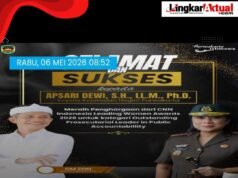 Kejari Purwakarta Apsari Dewi raih Penghargaan Outstanding Prosecutorial Leader in Public Accountability dari CNN