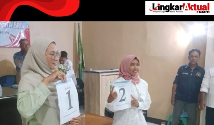 Calon BPD Keterwakilan Perempuan Desa Sumber urip kec pebayuran Siti Mahliah Dapat Nomor Urut 2