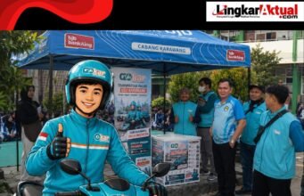 GOKAR Goes To School Kenalkan Transportasi Lokal Karya Putra Daerah di SMAN 5 Karawang yuuk